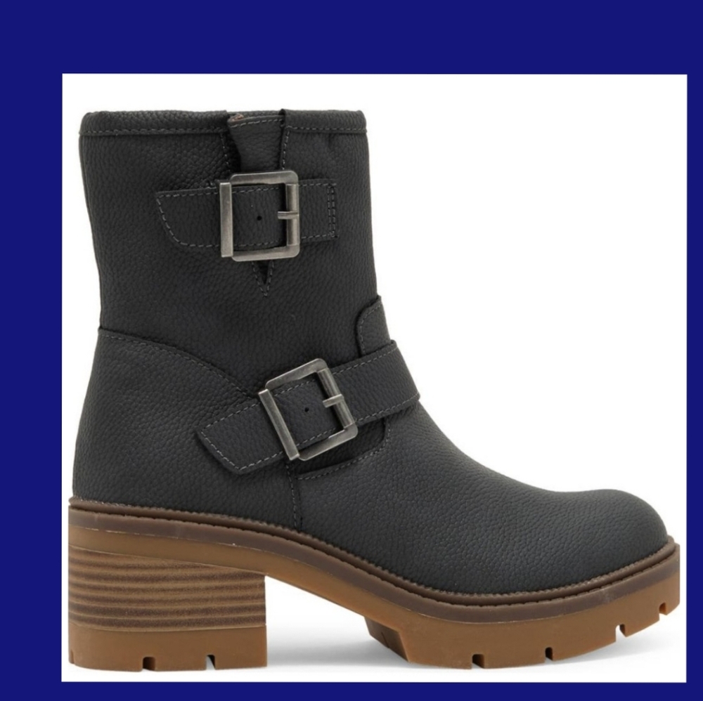BOC BY BORN MONIKA PLATFORM MOTO BOOTS